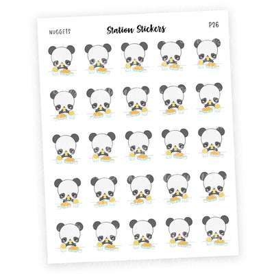NUGGETS • PANDA [COMING 11/20] - Station Stickers