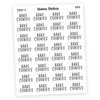 BAKE COOKIES Script Stickers