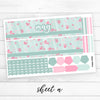 A5 EC Monthly Cherry Blossom - Station Stickers