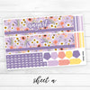 A5 EC Monthly Lavender - Station Stickers