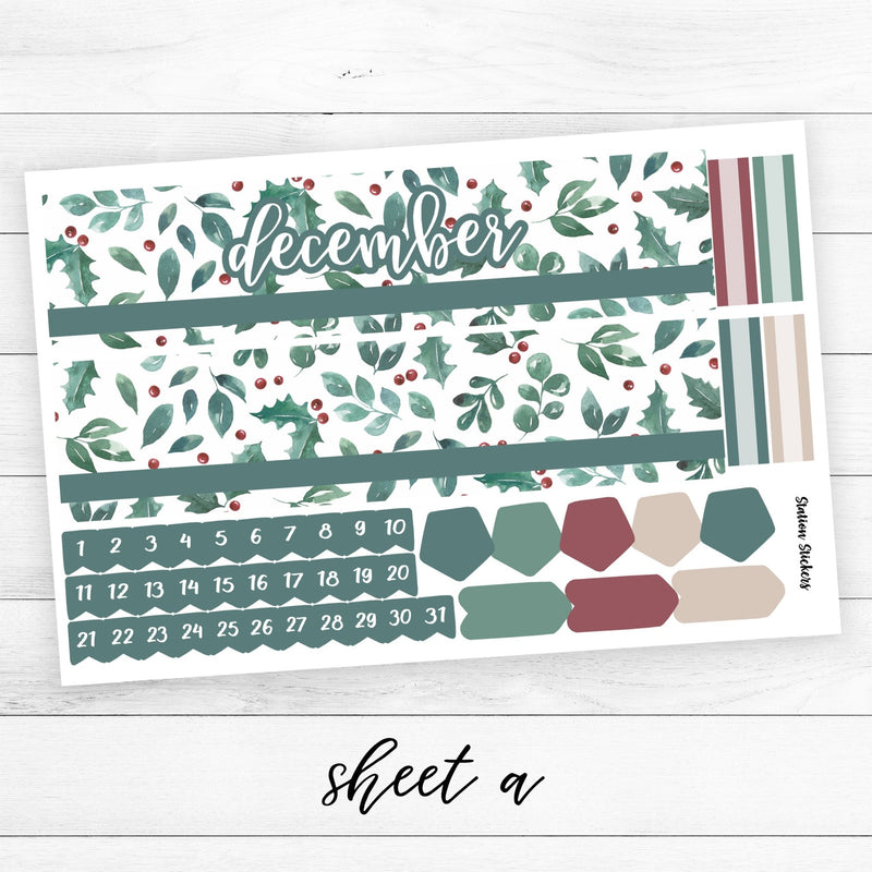 A5 PLANNER • HOLIDAY - Station Stickers