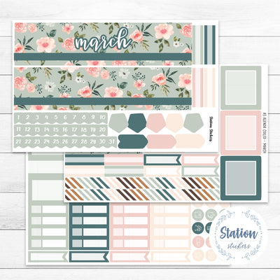 A5 PLANNER • MARCH - Station Stickers