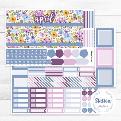 A5 PLANNER • SPRING - Station Stickers