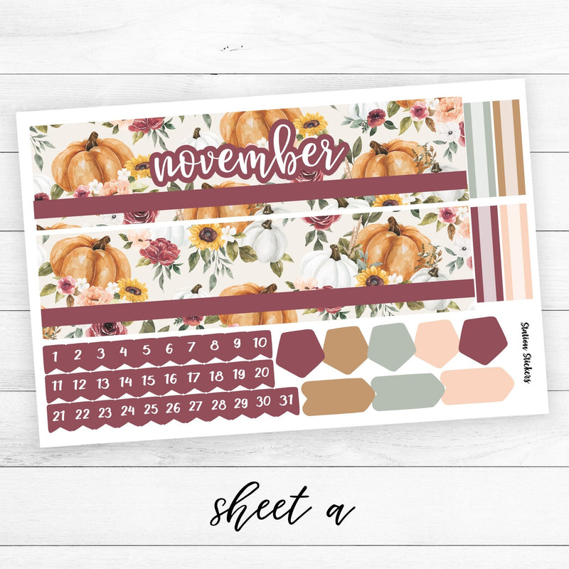 A5 PLANNER • THANKFUL - Station Stickers