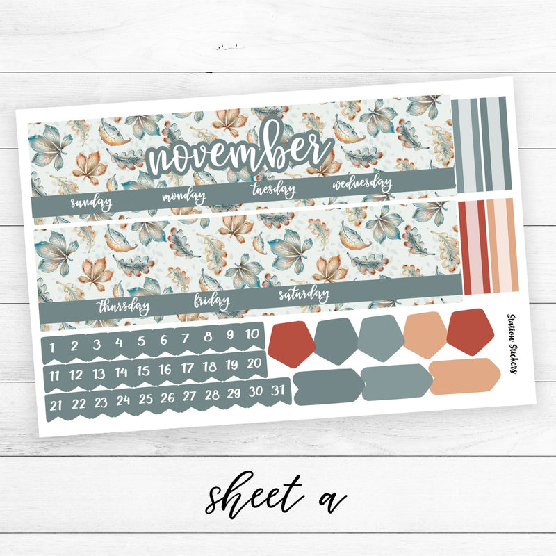 A5 PLANNER • THANKS - Station Stickers