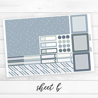 A5 PLANNER • WINTER - Station Stickers