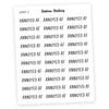 ANNOYED AF • SCRIPTS - Station Stickers