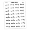 ANXIETY • Script Stickers [COMING 12/18] - Station Stickers