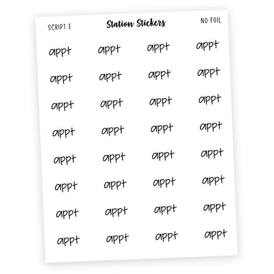 APPT Stickers