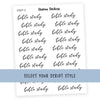 BIBLE STUDY • Script Stickers - Station Stickers