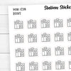 Books Icon Stickers - Station Stickers