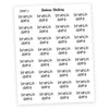 BRUNCH DATE Script Stickers
