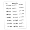 CANCELLED • Script Stickers