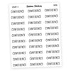 CONFERENCE • Script Stickers