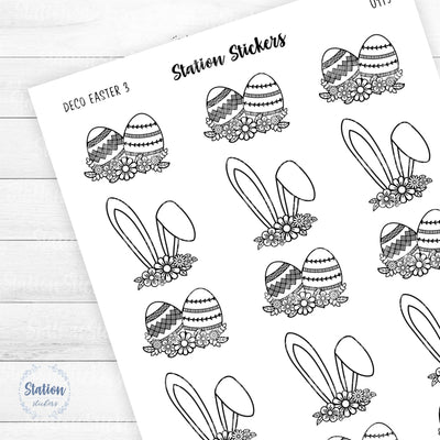 DECO • EASTER 3 - Station Stickers