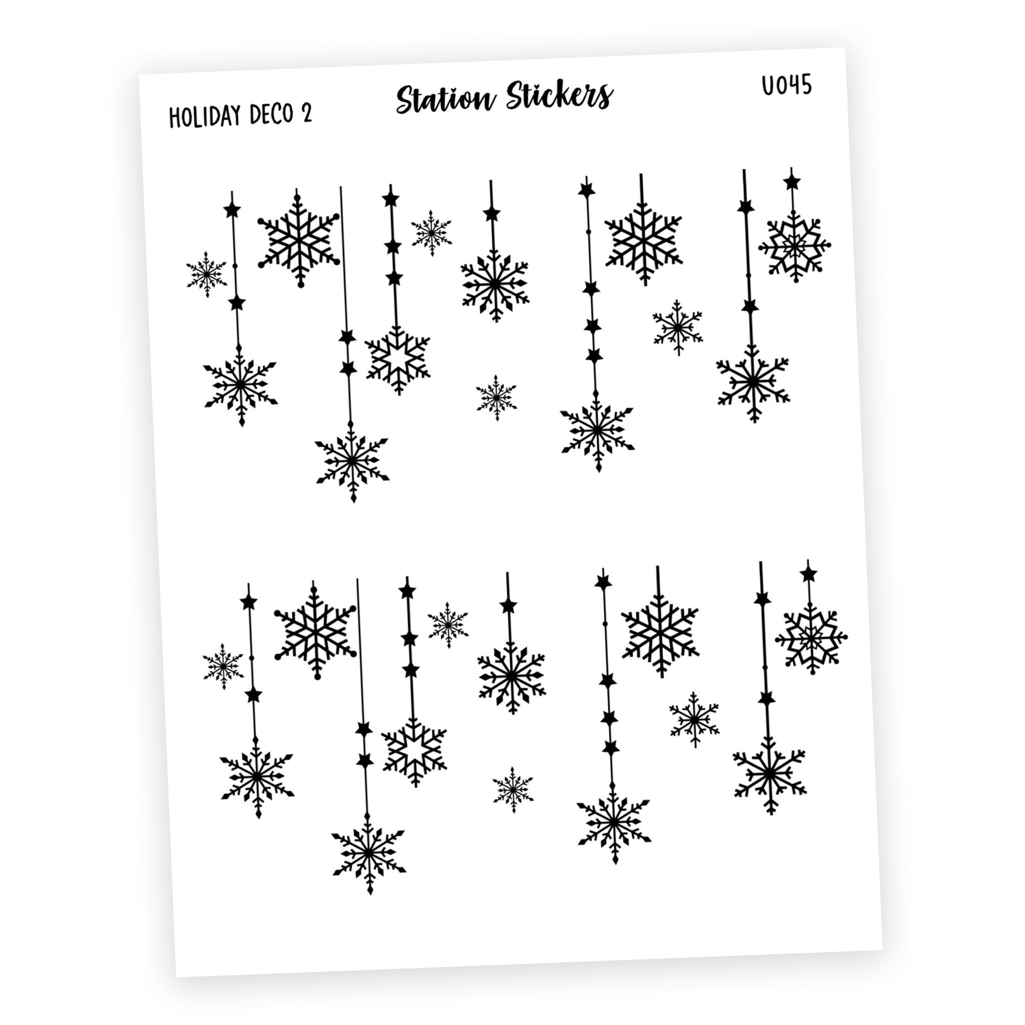 DECO • HOLIDAY 2 - Station Stickers