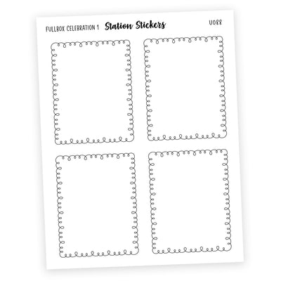 FULL BOX • CELEBRATION 1 - Station Stickers