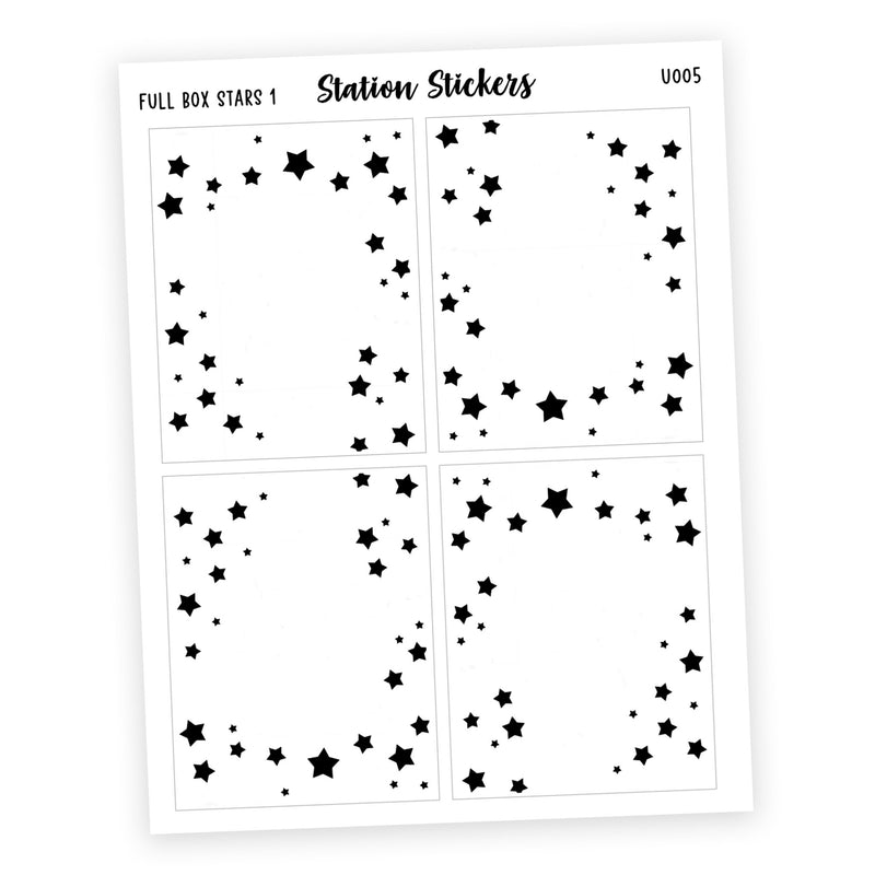 FULL BOX • STARS 1 - Station Stickers