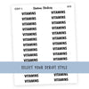 HEADER • VITAMINS - Station Stickers