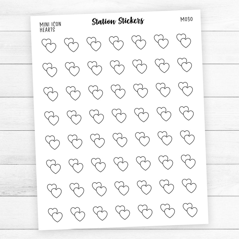 Heart Mini Icon Stickers