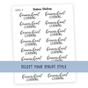 HOMESCHOOL LEARNING • SCRIPTS - Station Stickers