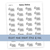 House Tasks • Script Stickers