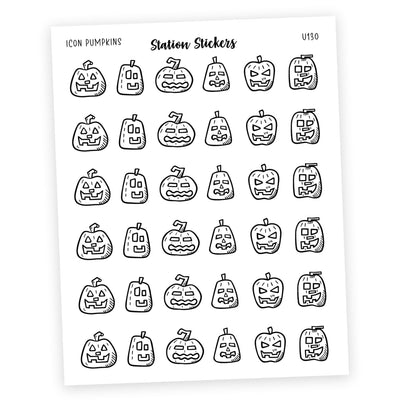 ICONS • PUMPKINS - Station Stickers