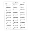 Joanns • Script Stickers - Station Stickers