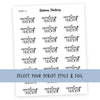 Meeting Tracker • Script Stickers - Station Stickers