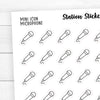 Microphone Icon Stickers - Station Stickers