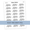 Mortgage Payment • Script Stickers - Station Stickers