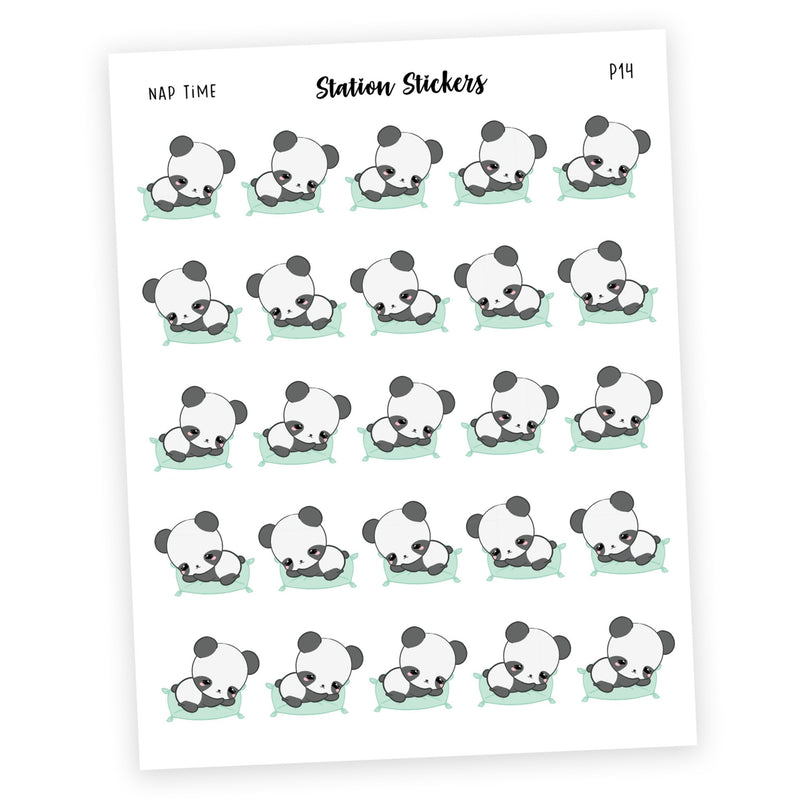 NAP TIME • PANDA [COMING 8/21] - Station Stickers