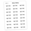 Nap Time • Script Stickers - Station Stickers