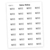 NOTES • SCRIPTS - Station Stickers