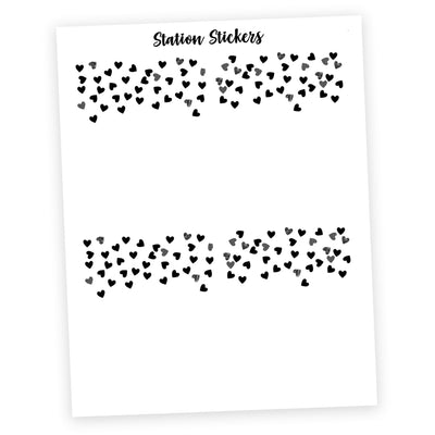 OVERLAY FULL BOX • HEARTS - Station Stickers