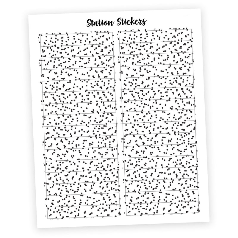 OVERLAY HEADER • CONFETTI - Station Stickers