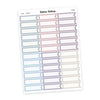 PAGE FLAGS • PASTEL - Station Stickers