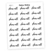 Phone Call Script Stickers - Station Stickers