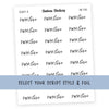 PWM LIVE • Script Stickers