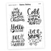 QUOTES • HOLIDAY 4 - Station Stickers