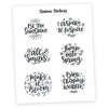 QUOTES • SPRING #2 - Station Stickers