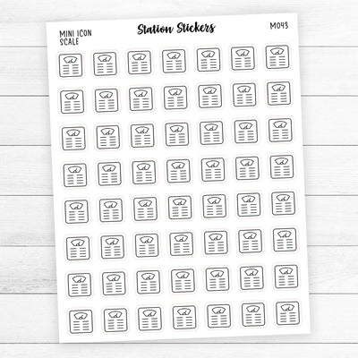 Scale Icon Stickers - Station Stickers