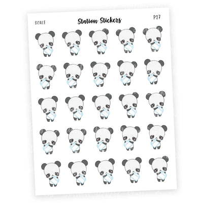 SCALE • PANDA [COMING 11/20] - Station Stickers
