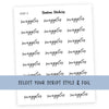 Snuggles • Script Stickers - Station Stickers