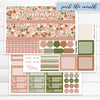 Standard 1.5" Monthly Boho Florals - Station Stickers