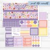 Standard 1.5" Monthly Lavender - Station Stickers