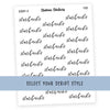 STARBUCKS • Script Stickers