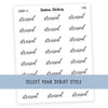 Stressed • Script Stickers