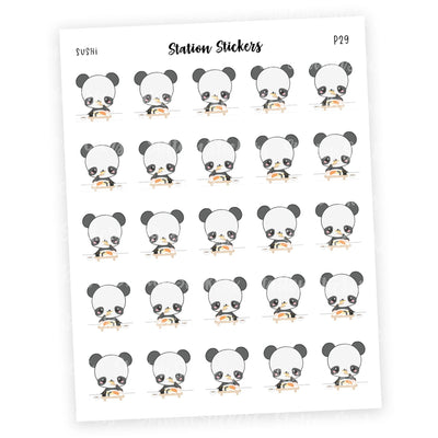 SUSHI • PANDA [COMING 11/20] - Station Stickers