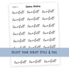 TACOBELL • Script Stickers
